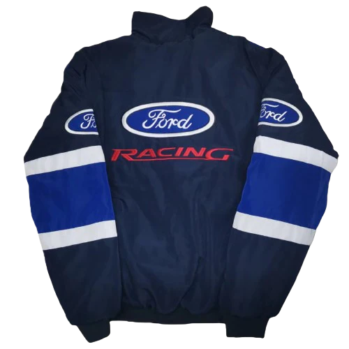 Blue Ford Vintage Racing Jacket